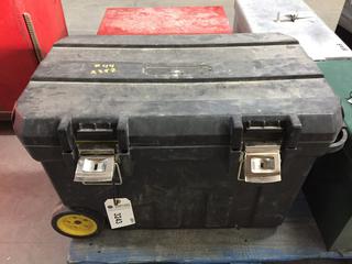 Stanley 24 Gallon Wheeled Tool Box c/w Tools.