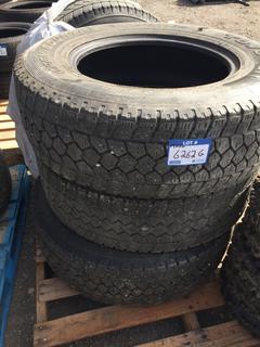 Set of (4) Toyo WLT (Winter) Tires LT 265/70R18 124/121 Q. *No Rims*