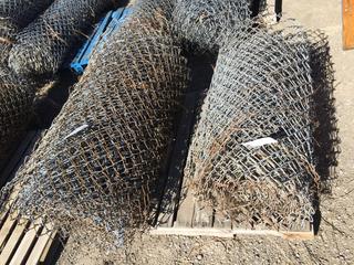 (1) Roll of Chain Link Fence 43"H x 80'L & (1) Roll of Chain Link Fence 36"H x 60'L.