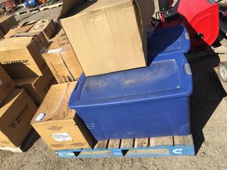 Pallet of Briggs & Stratton Parts.