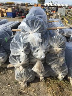 (10) Rolls of 5' x 2" x 6 ga Black Mesh Fencing, Approx. 200'.