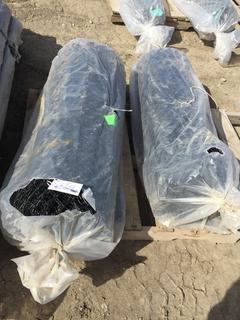 (2) Rolls of 4' x 1 3/4" x 9 ga Mesh, Approx. 100'.