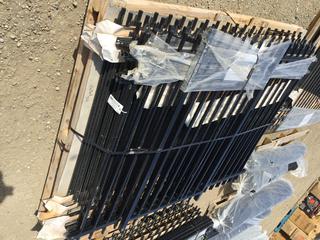 (9) Panels of 6' x 8' Genesis Plus Fencing & (1) 4' Gate Panel.