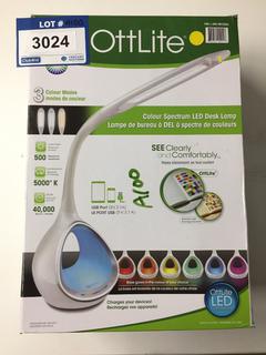 Colour Spectrum LED Desk Lamp.