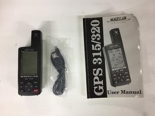 Magellan GPS 315 w/ Manual & Cord.