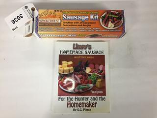 Smokehouse Sausage Kit w/ Recipe Book.