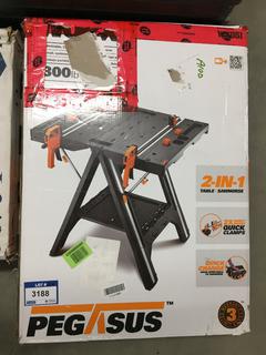 Pegasus 2-In-1 Work Table/Sawhorse, WX051.
