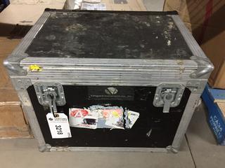 Metal Road Case, 20"x 15"x 15.5".