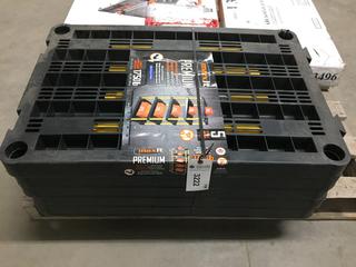 Max It Premium Extra Wide 5-Tier Plastic Shelf, 36"x 24"x 74".