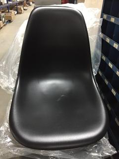 (2) Elle Decor Renee Black Dining Chairs.