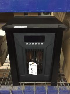 Black Cabinet Heater.