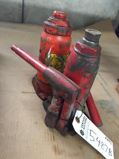 (2) Small Bottle Jacks.