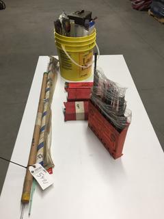 Quantity of Assorted Welding Rod.