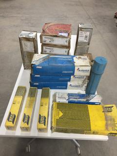Quantity of Assorted Welding Rod.
