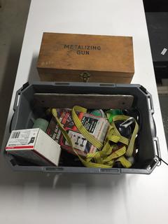 Metalizing Gun, Foil Tape & Straps.