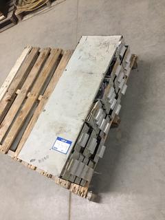 Bolt Bin 34" x 11" x 11" w/ Locks, Jigsaw Parts & Cotter Pins.