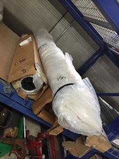 Roll of Slip-n-Grip Seat Cover  & (2) Rolls of Poly.