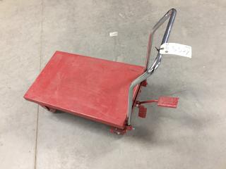Hand Cart w/ Lifting Aparatus.