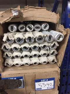 (28) Sylvania F40 DY CP T12 Flourescent Bulbs.