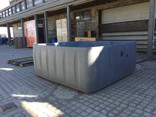 Aqua Rest Mach 7 (6) Person Hot Tub, Jets Run. *Plug Needs Replacing and Heater Needs Repair*