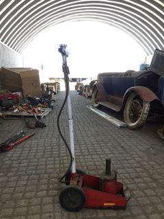 Pneumatic Floor Jack.
