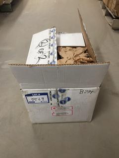 (6) Blue Industrial Strobe Warning Lights 90-130V 1 Amp.