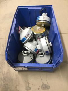 Quantity of  Industrial Strobe Warning Light Bases 10-30V .8 - .4 Amps, Model# AST 14.