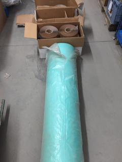 (3) Boxes of Quick Seam Splice Tape 3"W & (1) Roll of Foam.