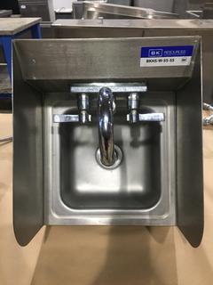 Stainless Steel Space Saver Hand Sink.