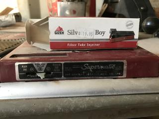 Selling Off- Site -  (2) Vintage Cigarette Rollers.  Location - 527 North 200 East, Raymond, AB -  For Further Information Please Call Chris 403-308-1161.