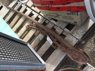 Chain Pipe Wrench.