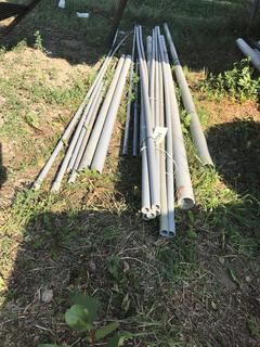 Selling Off- Site -  (7) Lenghts of 3/4 inch Rigid PVC Conduit and (13) Pcs. Misc. Size Conduit.  Location - 527 North 200 East, Raymond, AB -  For Further Information Please Call Chris 403-308-1161.