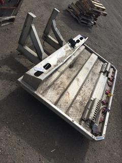 Magnum Semi Truck Headache Rack w/ Chain Holders & Light.