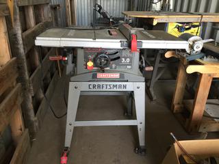 Craftsman 10" Table Saw.