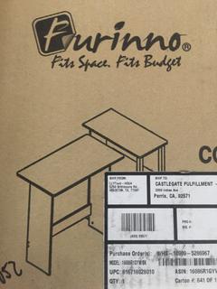 Corner Computer Desk, Unknown Dimensions.