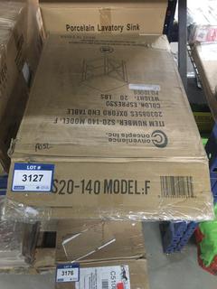 Conceptive Concepts Oxford End Table, Espresso.