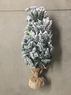 36" Flocked Anoka w/ Dural.