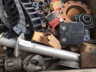 Crate of Valves, Flanges, Gears.