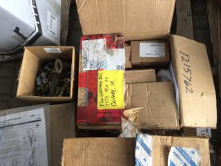 Boxes of Airport Lights & Assorted Hardware.