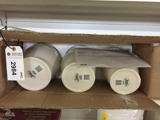 Certified International Firenze Ivory 3-Piece Canister Set.