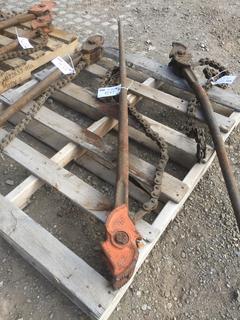 Vulcan Superior Chain Wrench No. 5. 2" - 12".