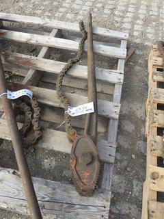 Vulcan Reversable Chain Wrench No. 57. 1 1/2" - 8".