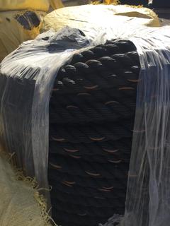(1) Roll of Black Nylon Braided Rope 1" x 600' Ea.