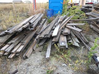 Quantity of 2" x 4"s and 1" x 4"s Approx. 8' - 10' Lengths.