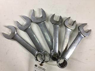 Snap-On Short Wrenches 1 3/16" to 1 5/16".