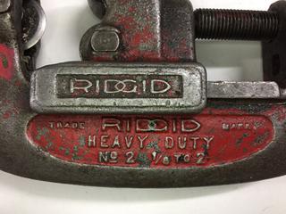 Ridgid Heavy Duty Pipe Cutter.