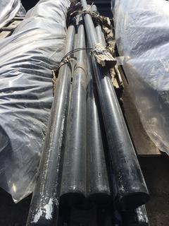 (9) Pcs of 2 7/8" x 9' Lightwall Black Pipe.