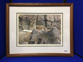 "Restful Watch" by Paul Rankin Print. 21" x 26".