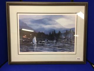 "Daybreak At Clayoquot" by Bruce Muir Print. 23" x 30".
