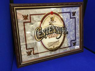 Centennial Special Brew Mirror. 17" x 23".